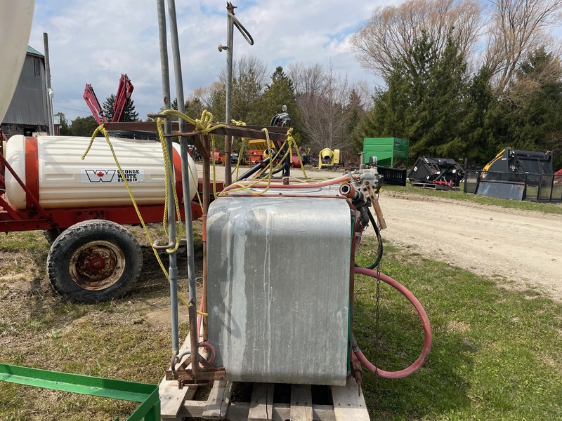 Chemical/Fertilizer Application  Hawkesville 200 Gallon 3pt Sprayer Photo